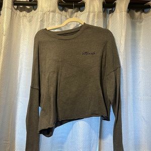 Kittenish Crop Sweatshirt